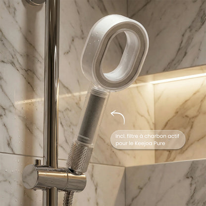 Keejoa Pure™- Pommeau de douche filtrant premium 3-en-1