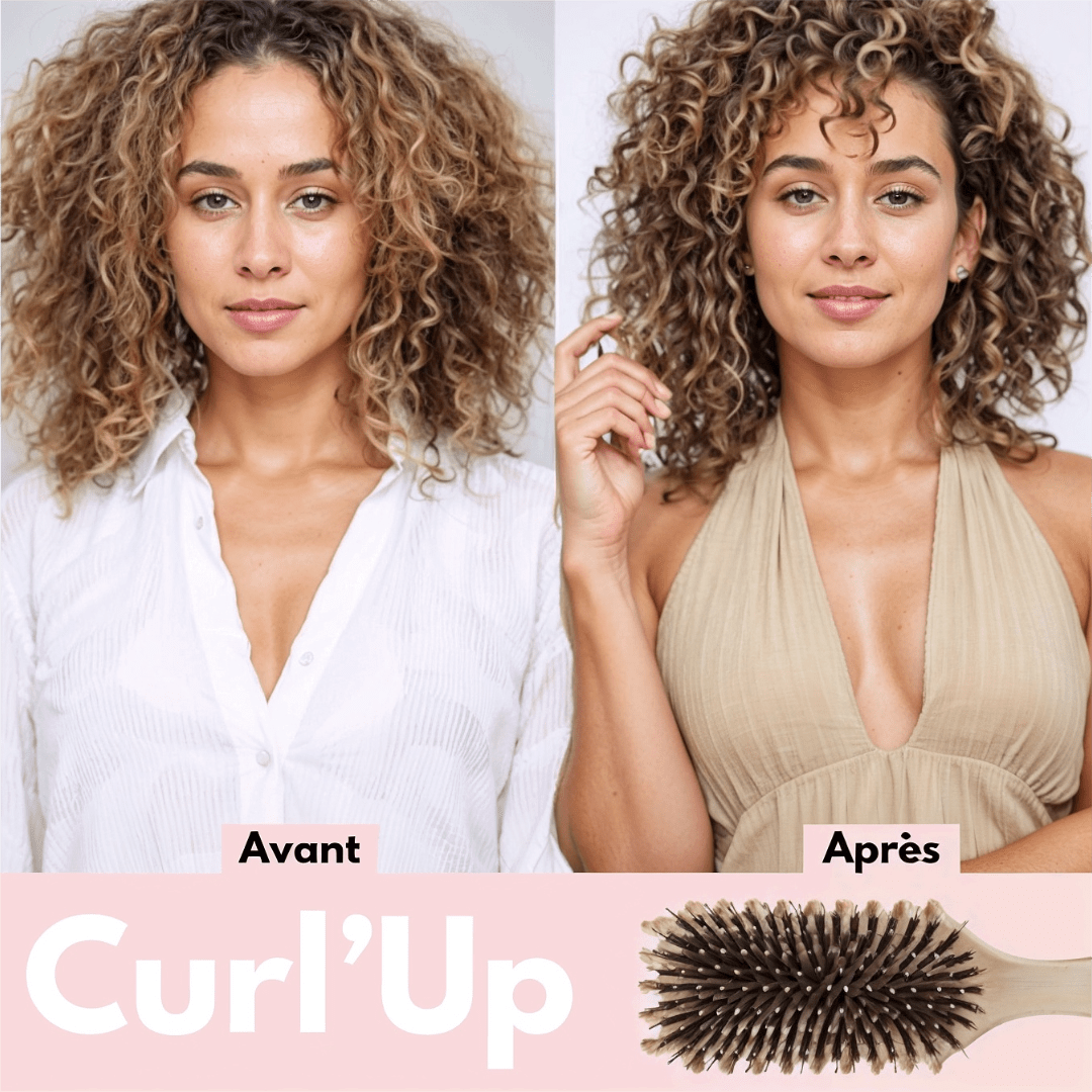 Curl'Up - Brosse Curly - Keejoa