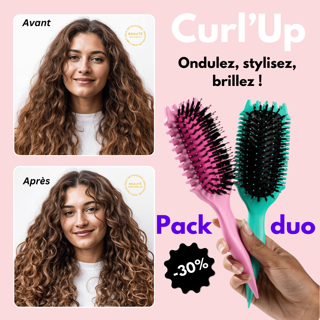 Curl'Up - Brosse Curly - Keejoa