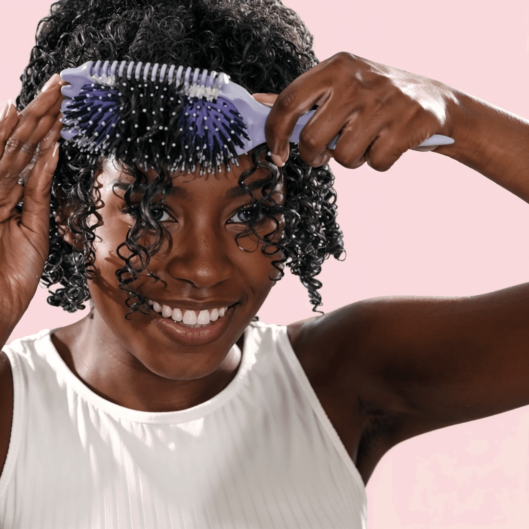 Curl'Up : Votre Brosse à cheveux pour des Boucles Glamour et Naturelles ! - Keejoa