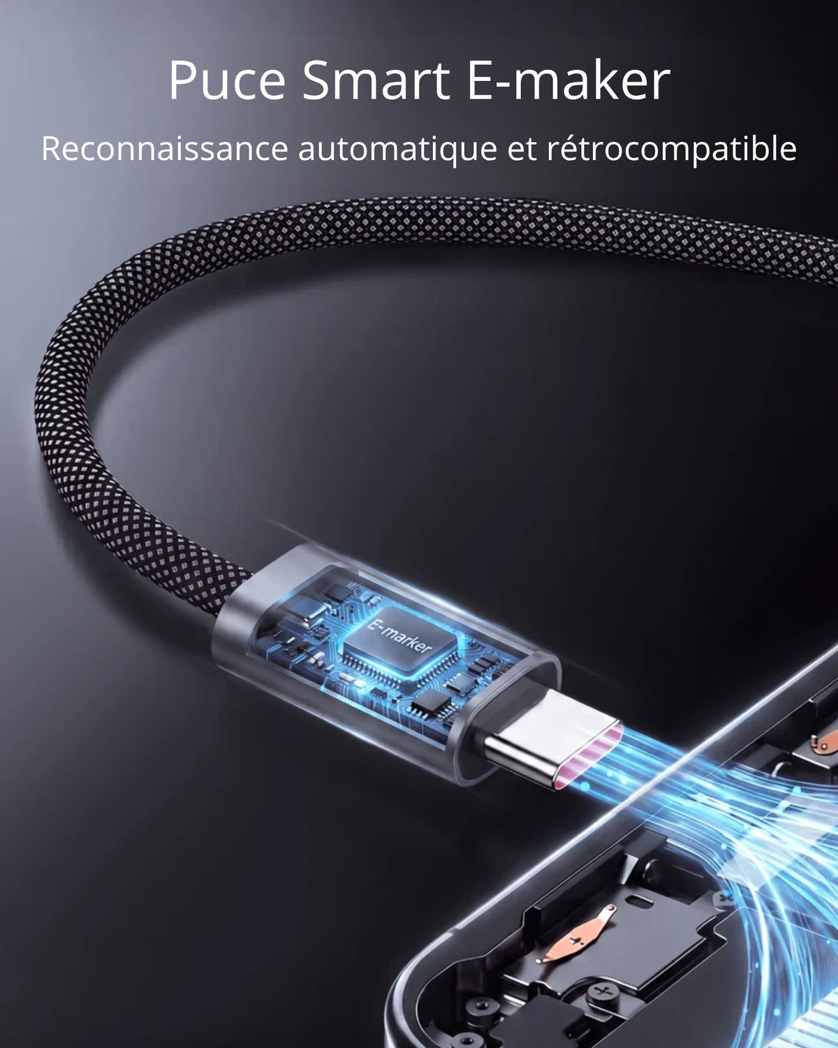 KEEJOA Magic Câble | Magnétique anti-nœuds