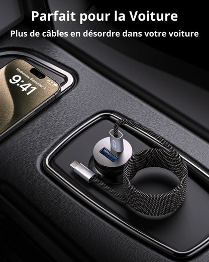 KEEJOA Magic Câble | Magnétique anti-nœuds