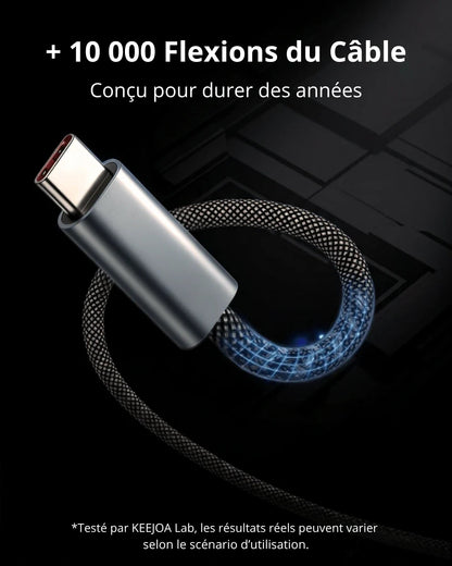 KEEJOA Magic Câble | Magnétique anti-nœuds