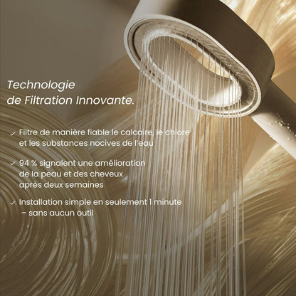 Keejoa Pure™ - Pommeau de douche filtrant premium 3 - en - 1 - Keejoa