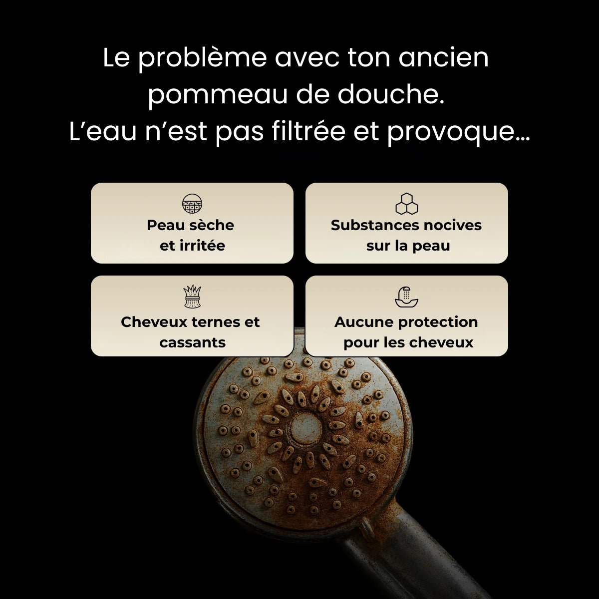 Keejoa Pure™ - Pommeau de douche filtrant premium 3 - en - 1 - Keejoa